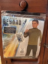 2016 Star Trek Beyond Captain Kirk Child Halloween Costume Size SMALL 4-6 