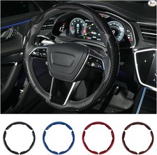 Steering Wheel Cover 3PCS Set   Anti-Slip, Scratch-Resistant, Universal Black
