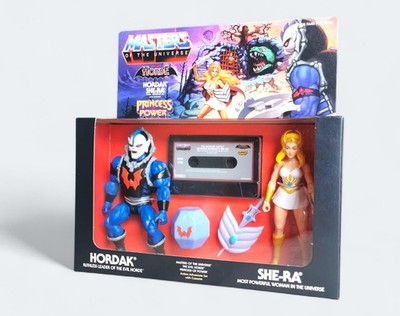 MotU Origins Toyplosion 2025 Hordak & She Ra Exclusive 2 Pack + Acryl Case DHL