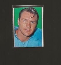 1965 TOPPS BILLY CANNON LOW GRADE CARD IS TRIMMED PLEASE READ