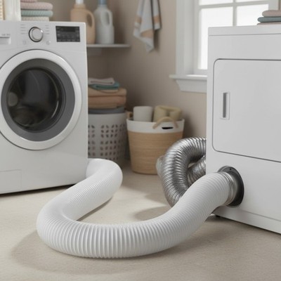 Portable Air Conditioner Hose Ac Hose With 5'' Diameter Clockwise Thread & Length