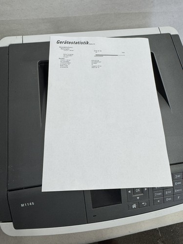 Imprimante laser Lexmark M1145 s/w A4 duplex USB LAN réseau toner est plein à 70% - Photo 4/4