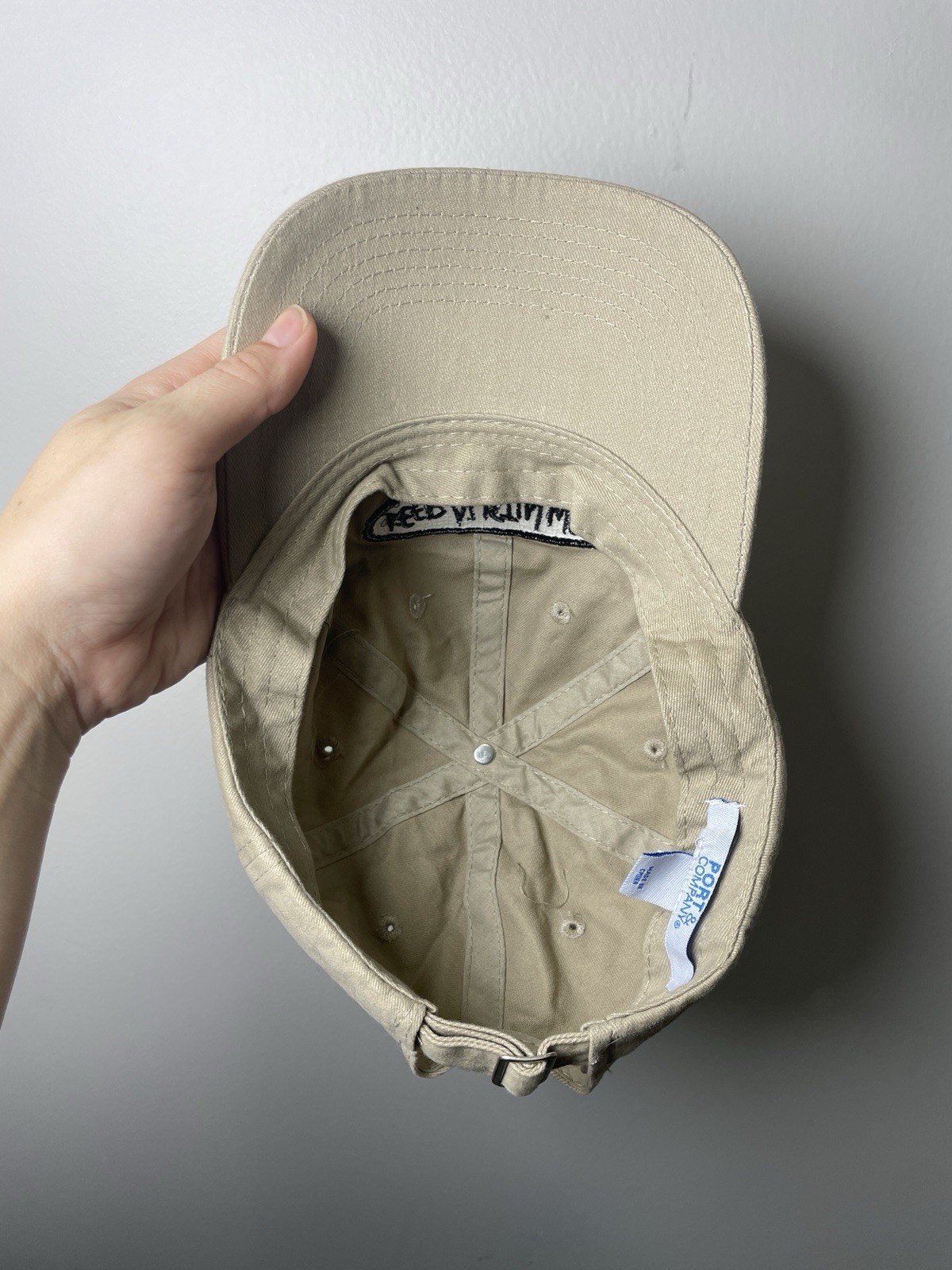 Keep Austin Weird Hat Cap Strap Back Embroidered … - image 4