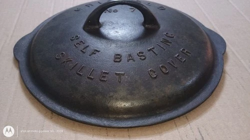 Griswold No. 7 Cast Iron Skillet Cover 469 Self Basting Erie PA