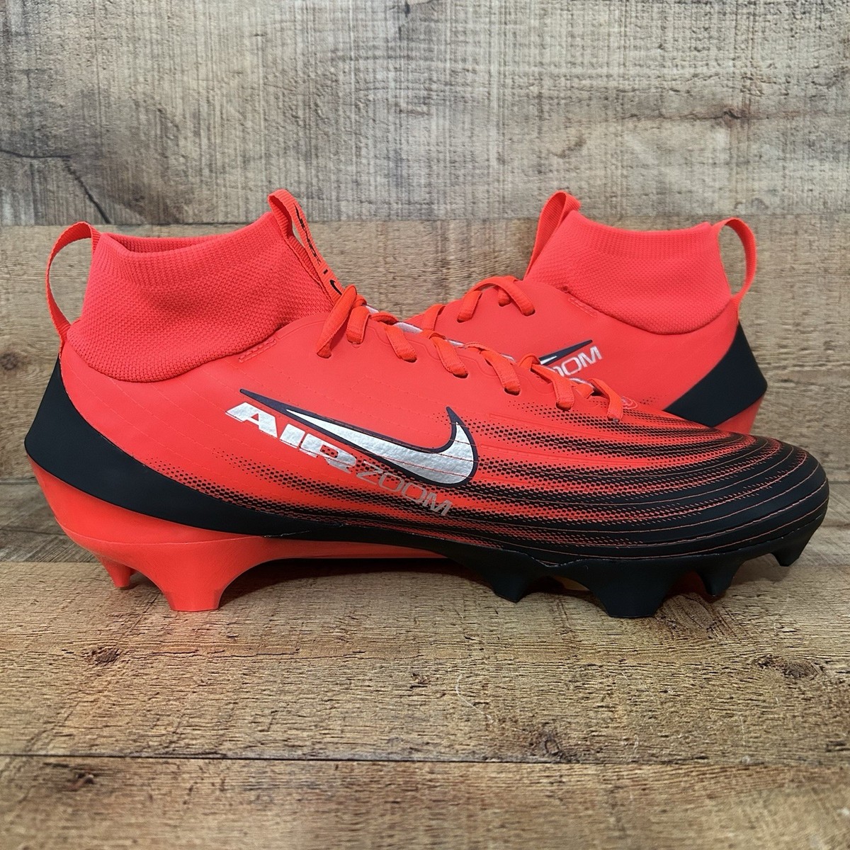 Nike Football Cleats Mens Size 9 Zoom Vapor Pro 1 Crimson 