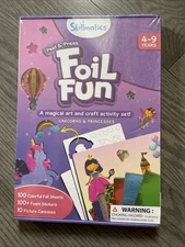 Skillmatics Press & Peel Foil Fun Unicorns & Princesses Art and Craft Set New!!
