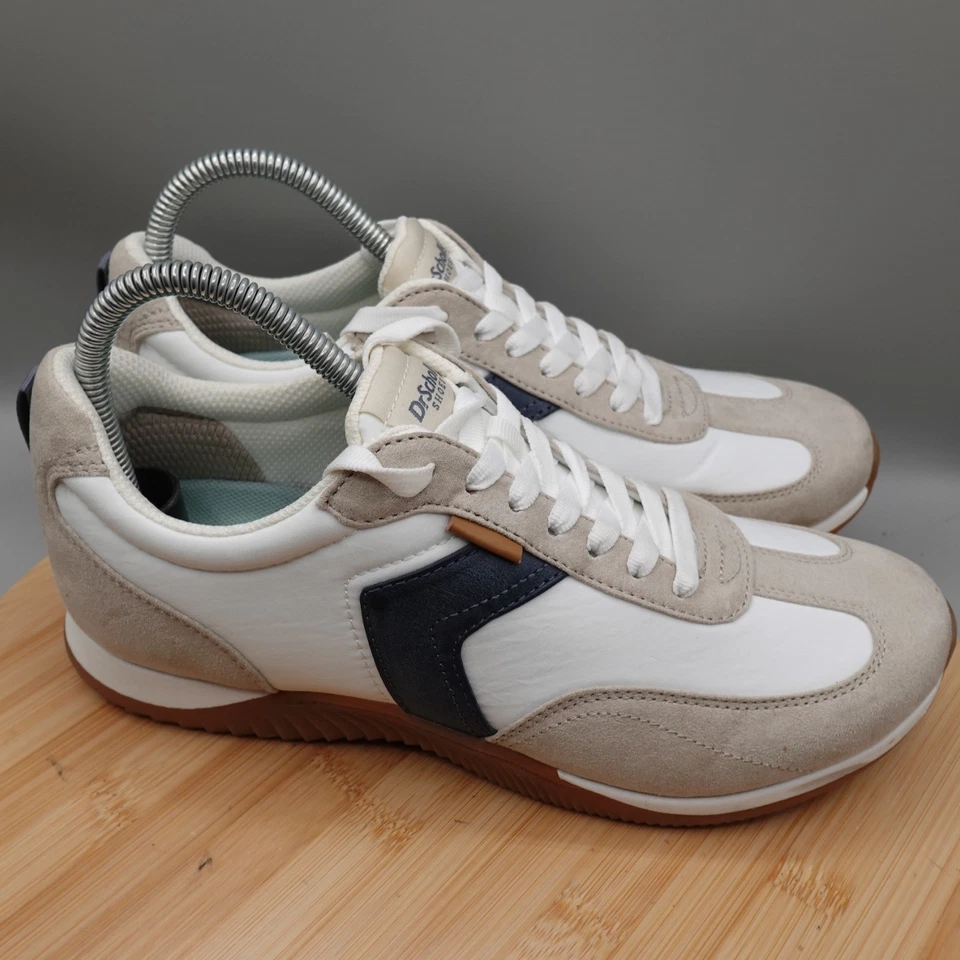 Dr. Scholls Womens 8.5MGood Ol Days Lace-Up Casual Sneakers Oyster/White MinFlaw - Image 4 of 4