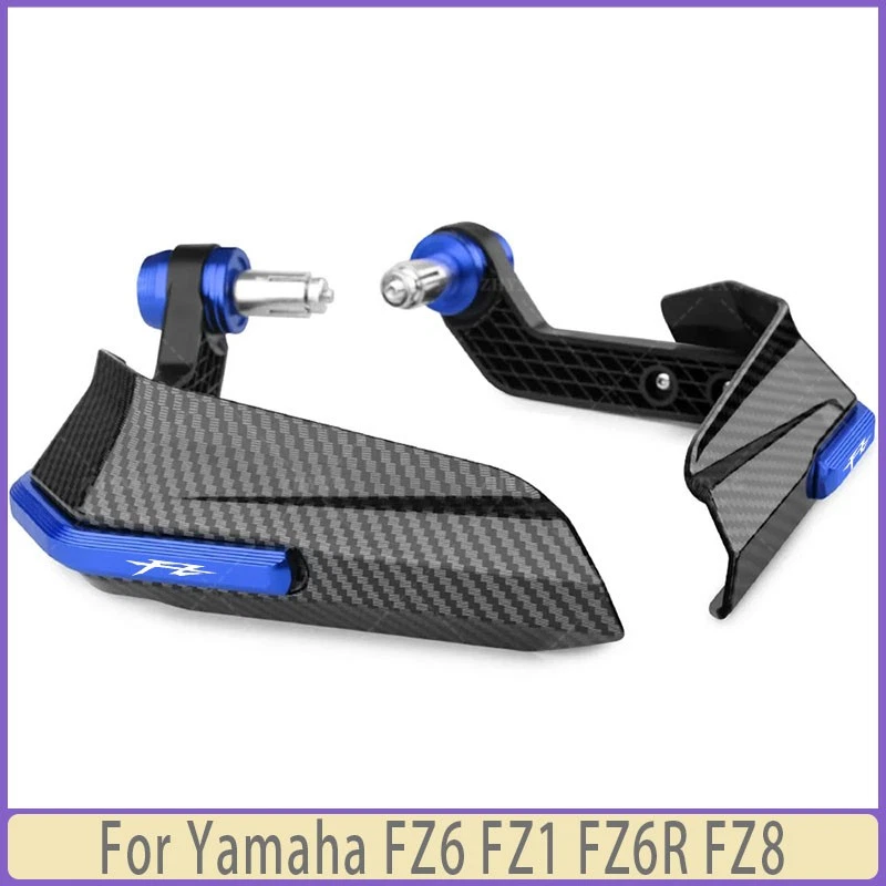 For Yamaha FZ6 FZ1 FZ6R FZ8 Motorcycle Handlebar Windshield Hand Guard Protector Foto 2 de 4