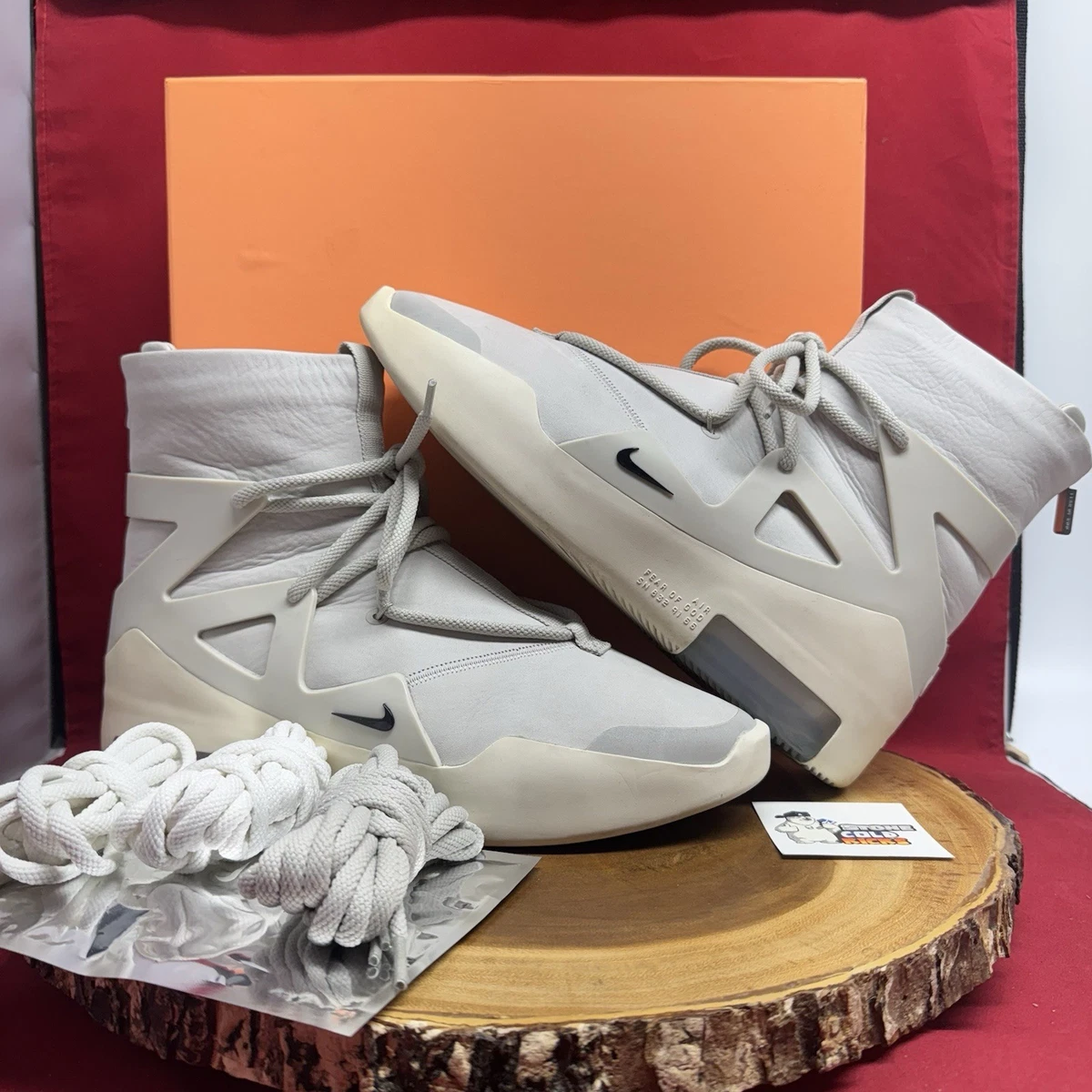 Nike Air Fear Of God 1 Light Bone for Sale | Authenticity