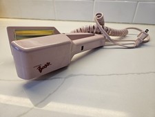 Windmere Boss Vintage Hair Crimper Goldtone Plates, Pink