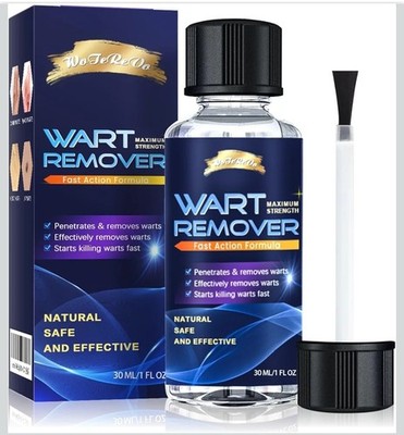 WoTeReVobMaximum Strength Wart Remover- Fast Acting Liquid Freeze Off - 30ml