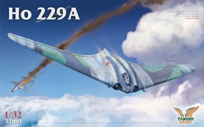 Takom Horten Ho 229A Nurflügel 7051423362 in 1:35 Takom TAK 32001 Bausatz