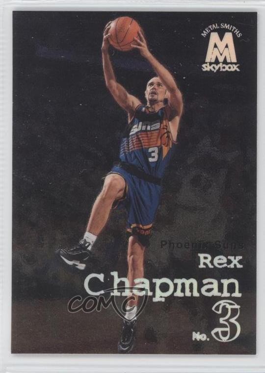 1998-99 Skybox Molten Metal Metal Smiths Rex Chapman #46 0b4