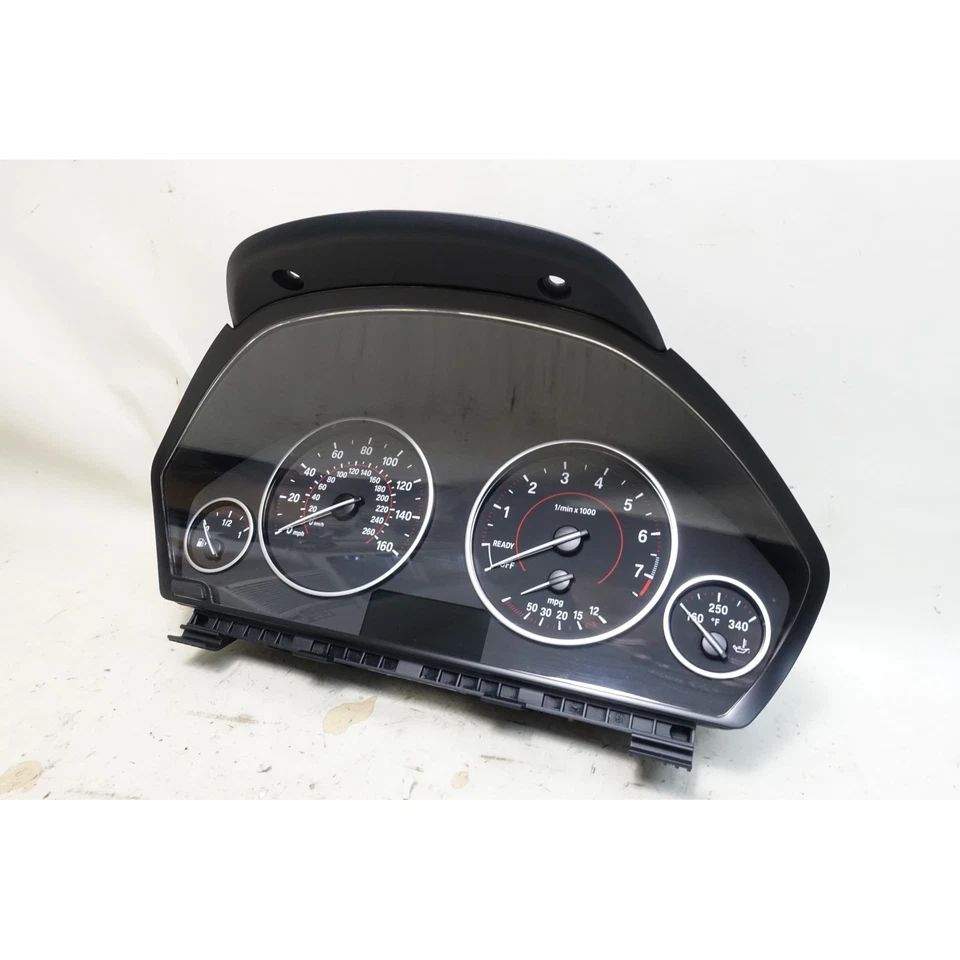 Cuadro de instrumentos deportivo BMW F30 serie 3 F32 Early M 2012-2015 MPH Speedo OEM Foto 3 de 4