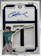 🔥 Colt Emerson Patch Auto /49 – 2025 National Treasures Silhouette Mariners 🔥