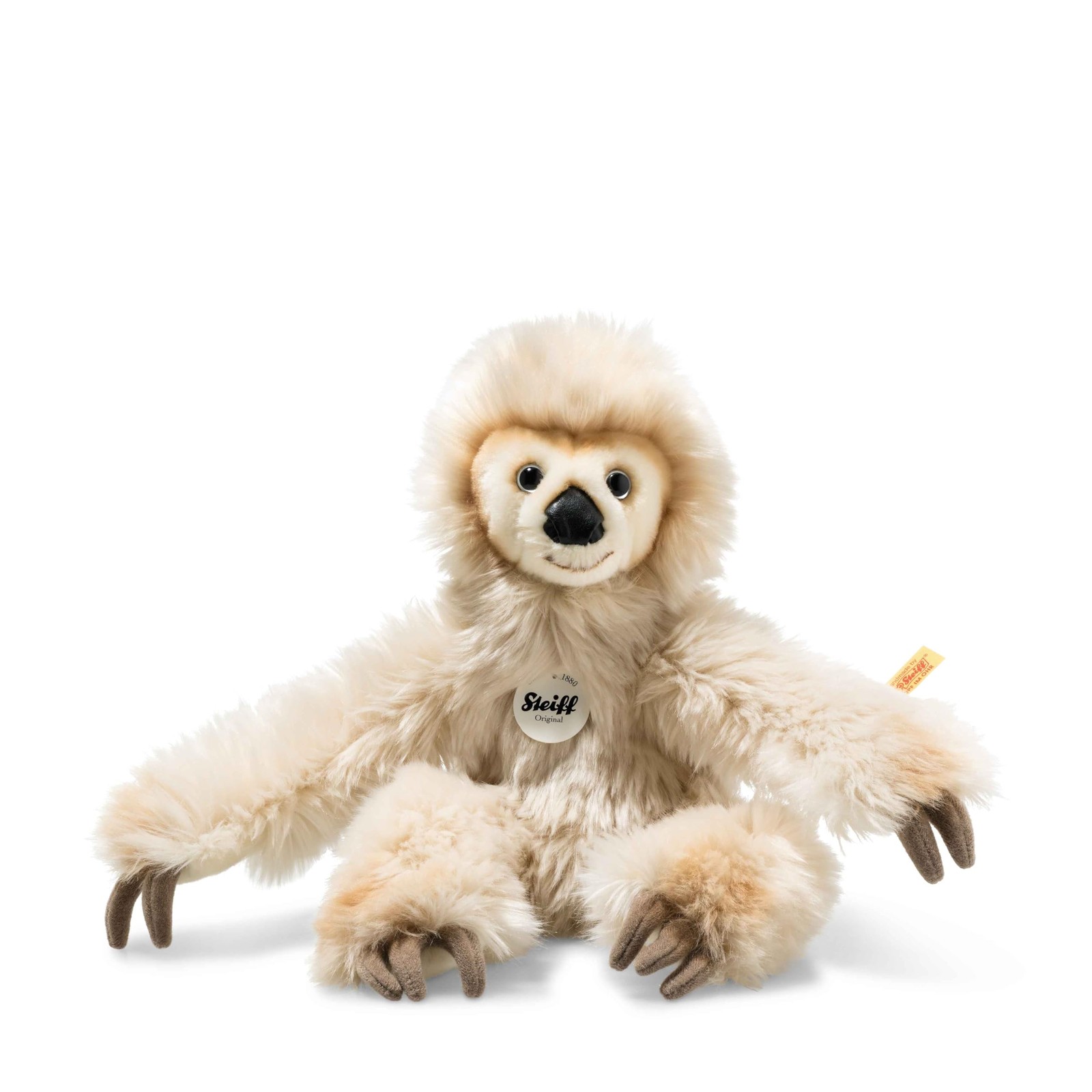 Bébé paresseux Miguel pantin de 33cm beige pour des siestes calmes