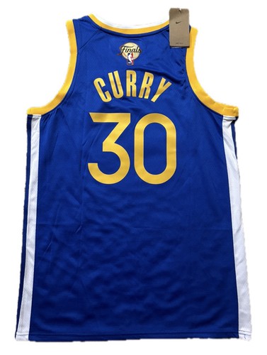 Stephen Steph Curry Golden State Warriors Jersey Size Adult Medium Blue #30