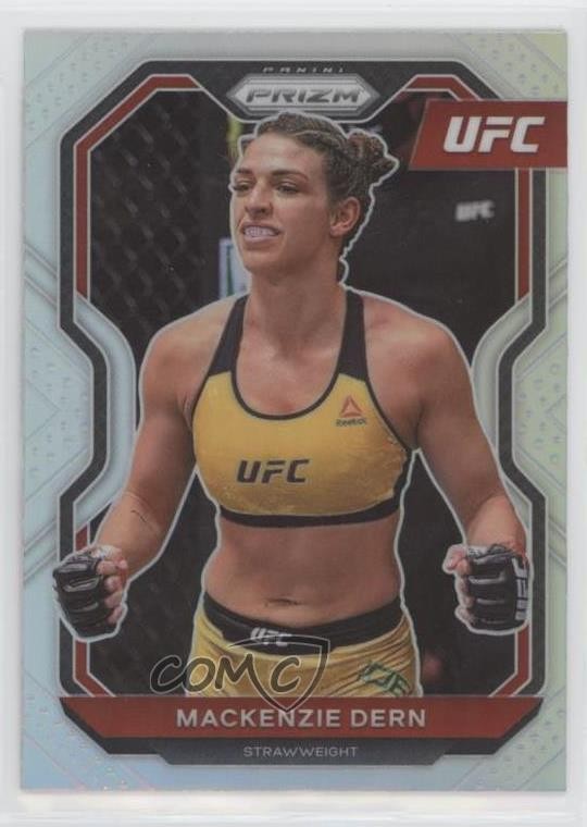 2021 Panini Prizm UFC Silver Prizm Mackenzie Dern #76 w1k
