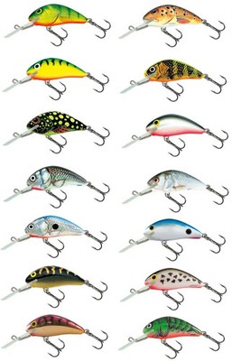 Salmo Rattlin Hornet Crank Bait 4,5cm 6g Barsch Döbel Forelle Hecht Köder