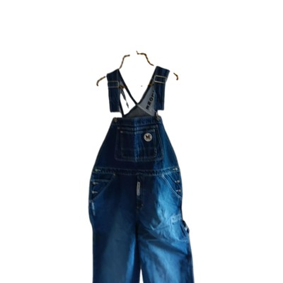 Mojeans Blue Denim Vintage 90s Overalls 1x | eBay