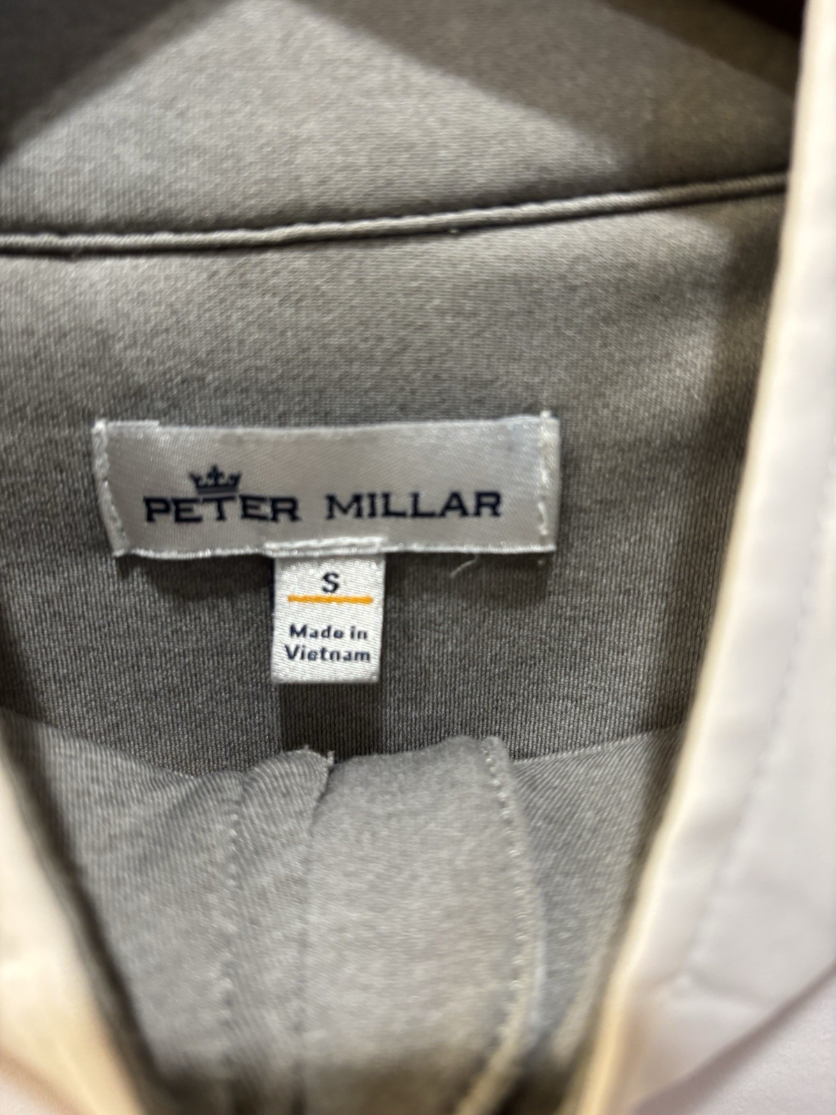 Peter Millar White Perth Performance Quarter Zip … - image 3