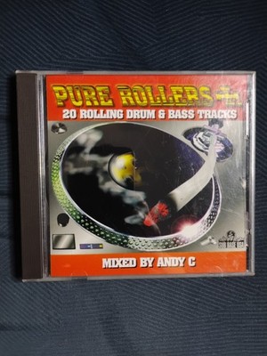 PURE ROLLERS: 20 ROLLING DRUM & BASS TRACKS MIXED BY ANDY C (1996) CD - HTF!