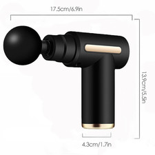 Deep Tissue Massage Gun Muscle Massager Percussion Therapy Neck Back UK