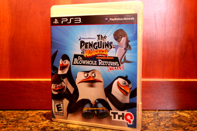 The Penguins of Madagascar: Dr. Blowhole Returns - Again No Manual Sony PS3 Game