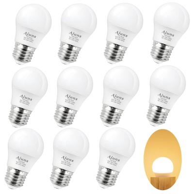 LED Bulb 3W 25 Watt Light Bulbs Equivalent A15 120V 25W Bulb 2700K Soft White...