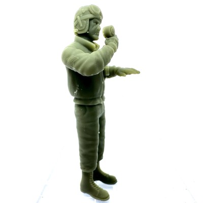 World War 2 American Toy Soldier TANK COMMANDER Military Resin 1