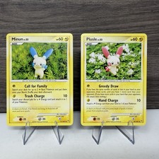Pokemon Plusle 76/147 Minun 71/147 Supreme Victors Regular Set Yuka Morii Pair