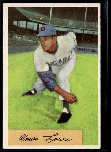 Omar Lown #157 1954 Bowman card