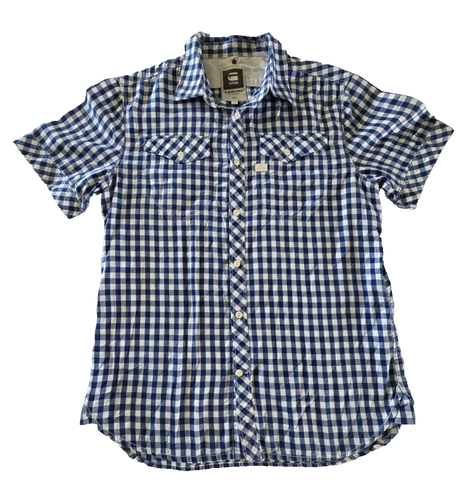 G-Star Tacoma Shirt Short Sleeve Shirt Men's Size L - Picture 2 of 7