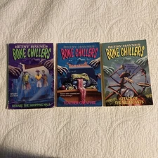 Bone Chillers #1, #6, And #9 Lot Of 3 Books by Betsy Haynes 
