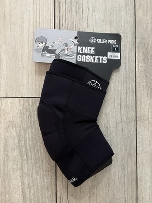 187 Killer Pads Knee Gasket - BLACK - LARGE NEW