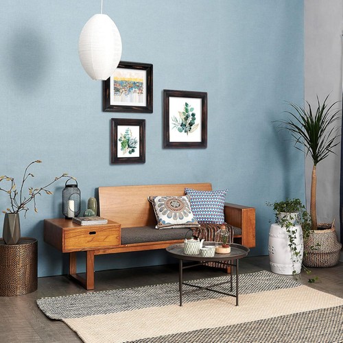 8x8 Wooden Picture Frames, Rustic Square Photo Frame Made Of Solid Wood And Real - Picture 5 of 6