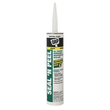 Dap 18354 Seal 'N Peel Removable Caulk, 10.1-Ounce Crystal Clear 