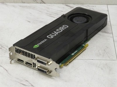 HP NVIDIA Quadro K5000 4GB GDDR5 PCIe x16 GPU 2xDP 2xDVI 699126-001