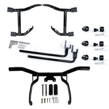 Saddlebag Guard Rails Bag Guards Front Highway Engine Guard For Harley Touring