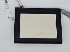 Marc Jacobs Grind Leather Cosmetic Bag Pouch Case New MK024017-B