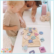 Baby Name Sign, Personalized Custom Name Puzzle Sign, Toys for Boys, Gift
