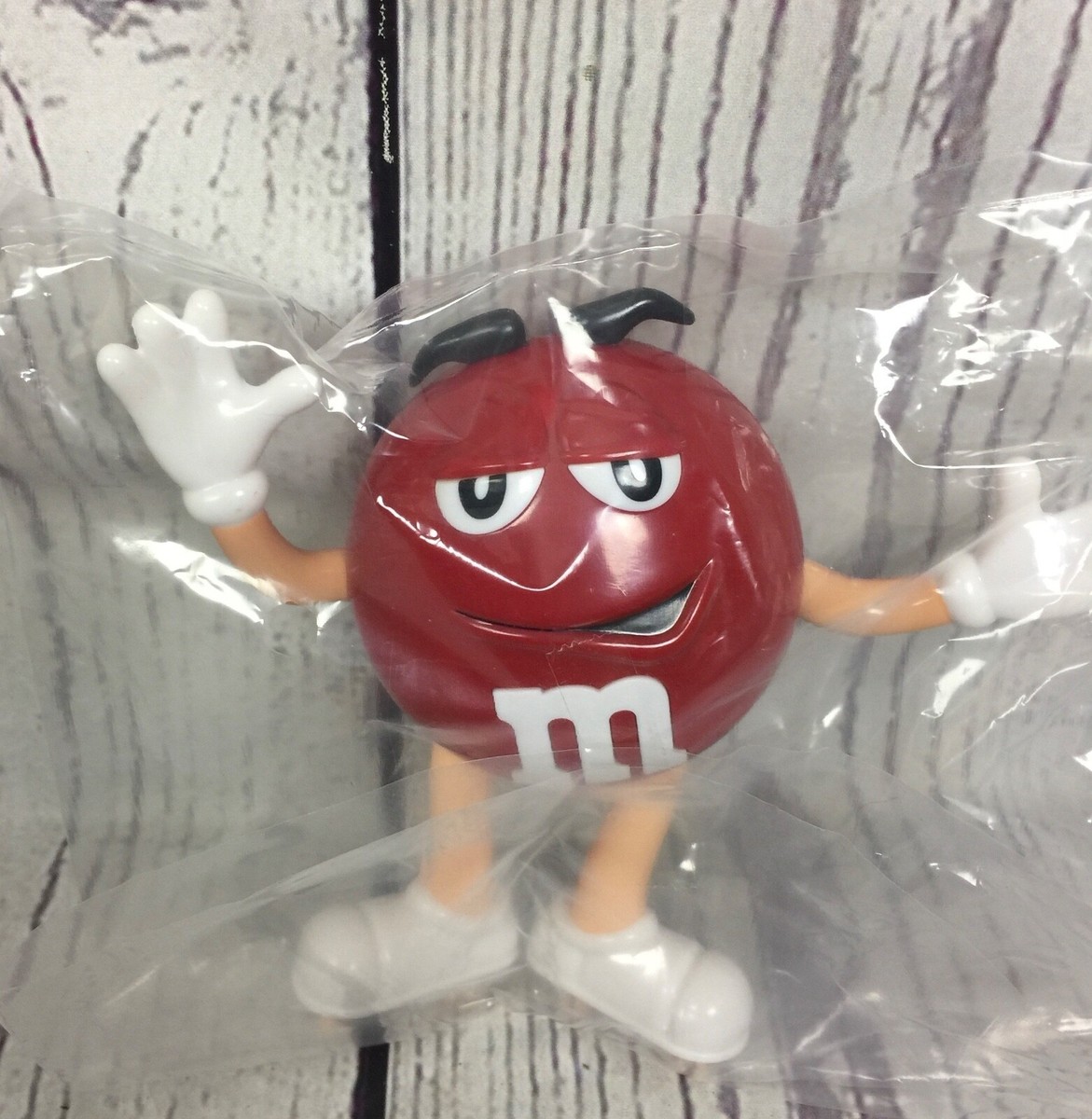 m&m's ラック スタンド 収納　小物入れ トレイ　フィギュア レッド M&M's Collectible Red Man Character Candy Holder Cake Topper