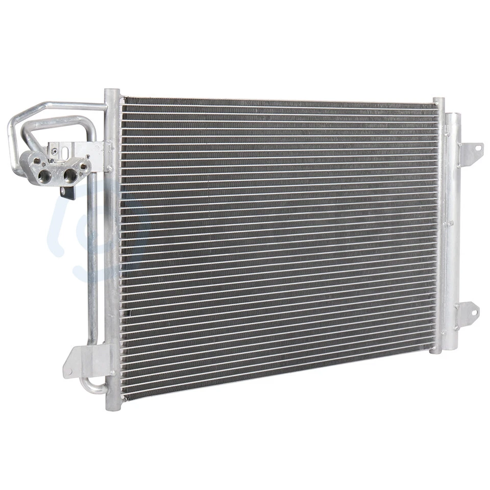 Aluminum AC Condenser for 2010 2011-2014 Volkswagen Golf  AC3255 Repalcement Foto 3 de 4
