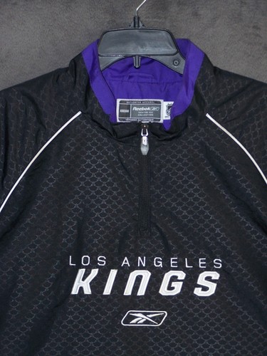 Los Angeles Kings Jacket Adult Extra Large Hockey NHL Windbreaker Reebok Mens - Picture 3 of 12