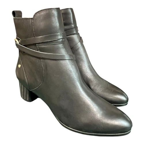 Women's 42 (11) Pikolinos Calafat Mid-Heal Ankle Boots Black NWT - Picture 5 of 14