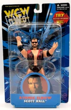 WCW NWO ATOMIC ELBOW SCOTT HALL ACTION FIGURE SEALED  1998 NWO WCW WWF