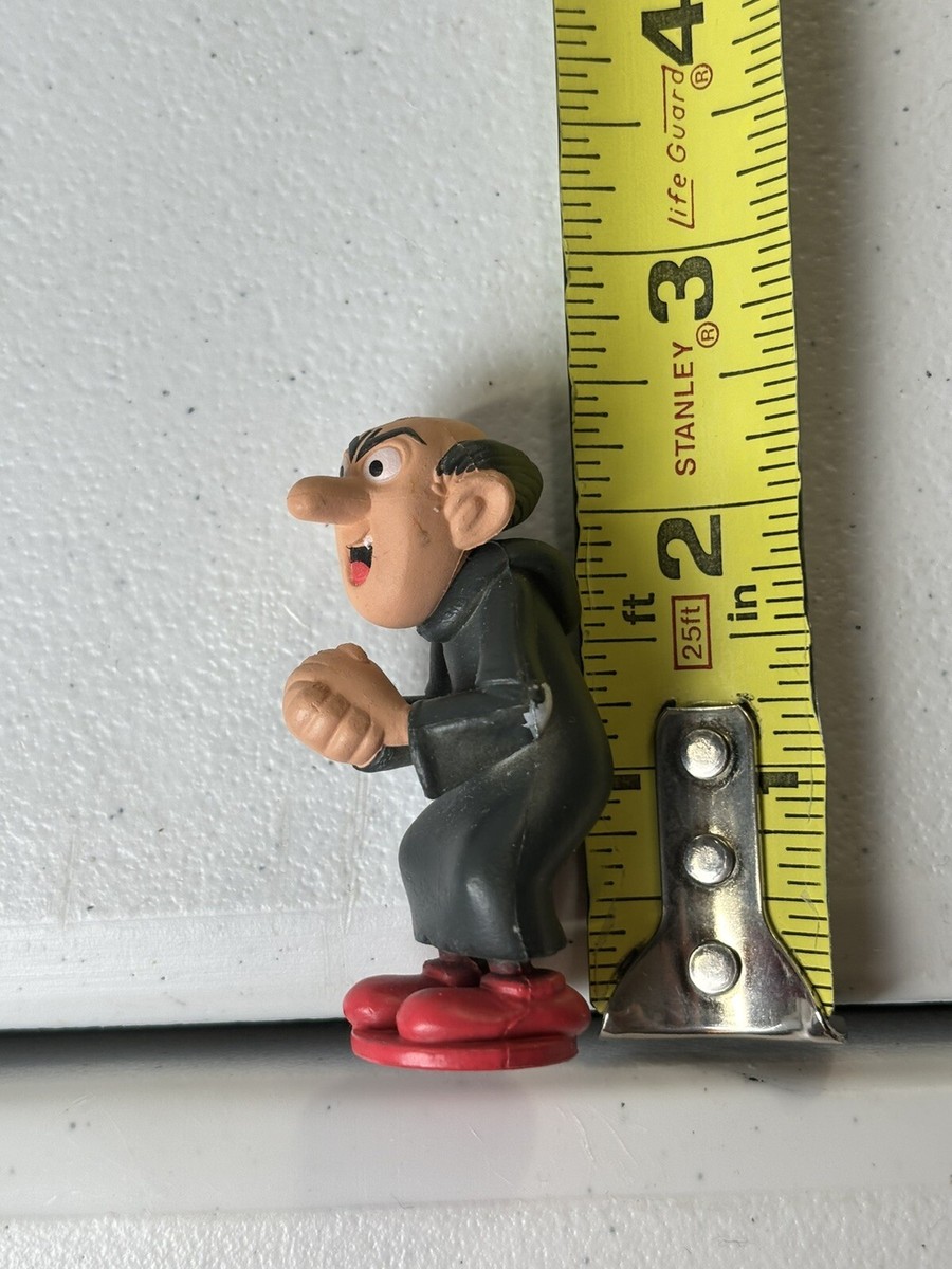 80s Vintage Gargamel Wizard Enemy Witch Of The Smurfs Toy Figure