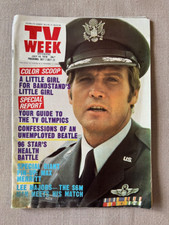 Vintage television - "Australian TV Week" Jul 1976 Farnham Wings Max Merritt
