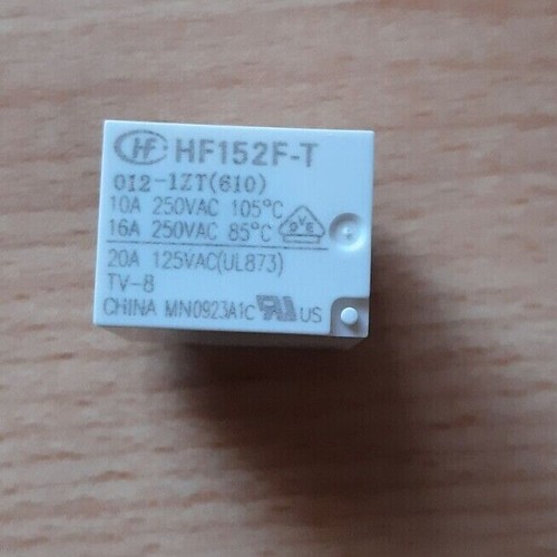 1p HF152F T 012 1HT HF152F T 012 1HT 12V DC 4pin PCB Power Relay HongFa Original - Foto 2