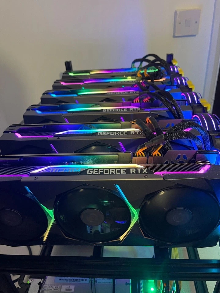 Crypto Mining Rig - Full training and setup - plug and play - 40+ coins - Image 2 of 4